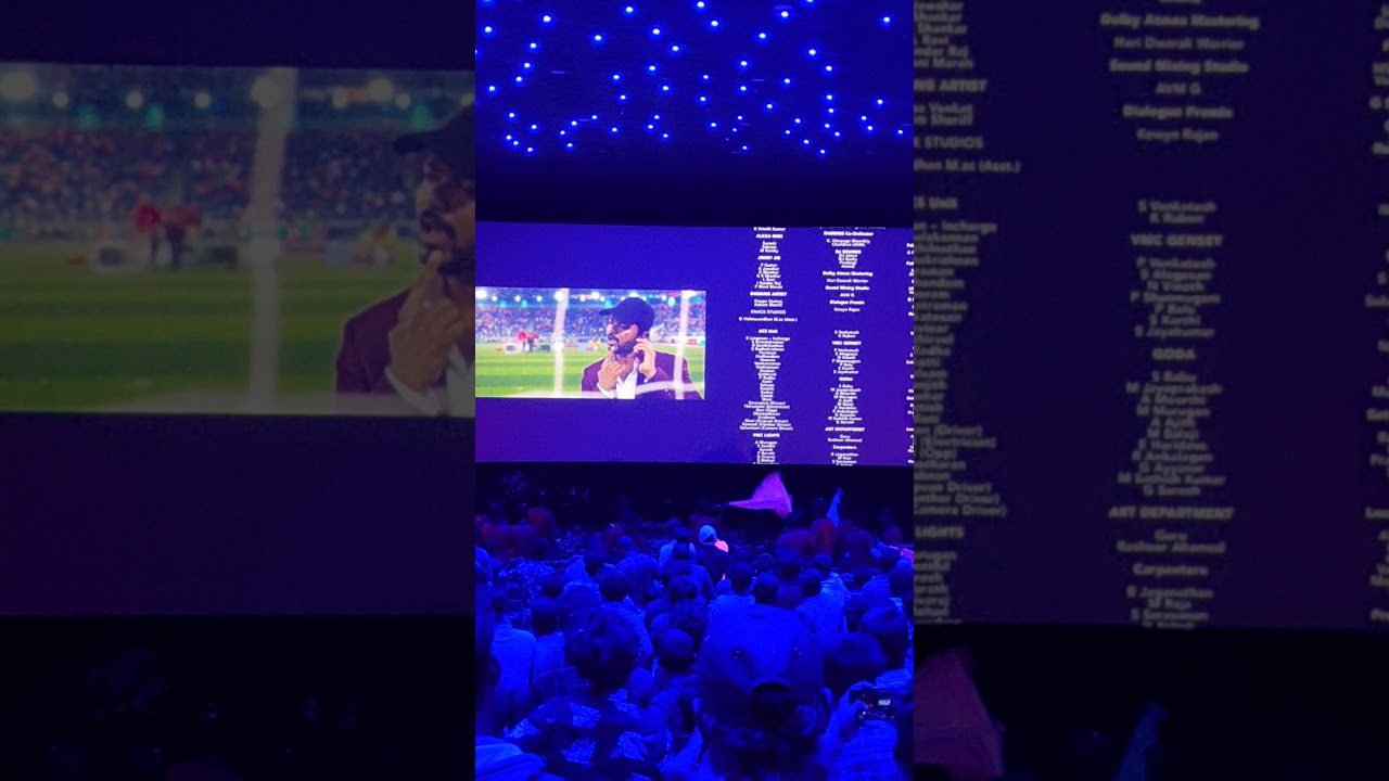 Bigil climax scene audience respose