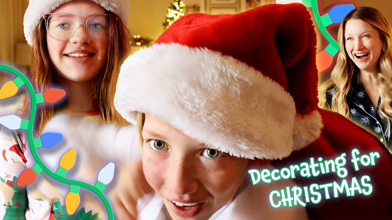Готовимся к Рождеству! 🎄 Украшаем дом вместе с Уиллом и Лейлой, а также мамой!