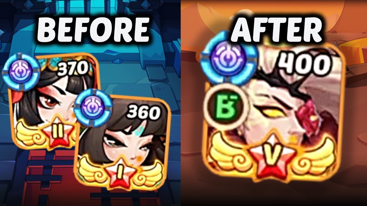 Turning this IDLE HEROES noob into an AMAZING Transcendence Williams account