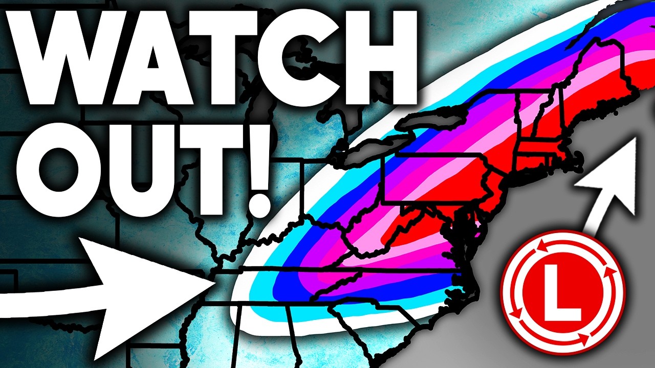 Models Show A HUGE East Coast Snowstorm... (This Weekend)
