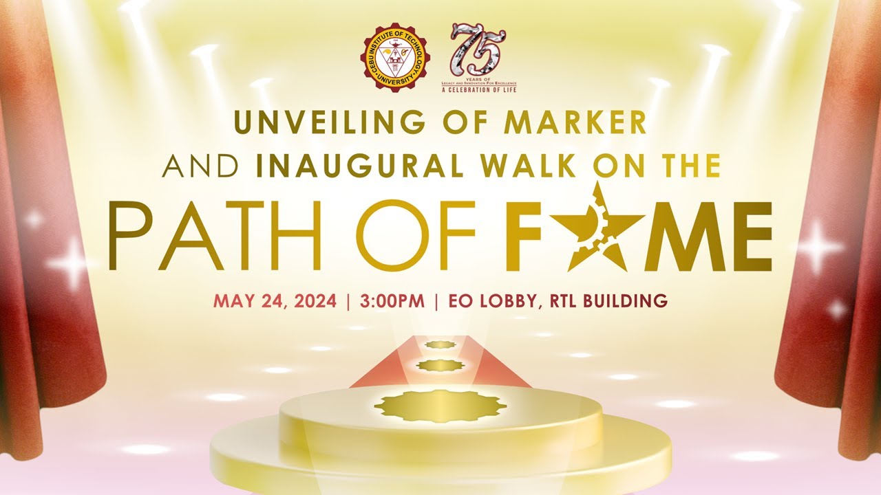 Unveiling of Marker and Inaugural Walk on the Path of Fame
