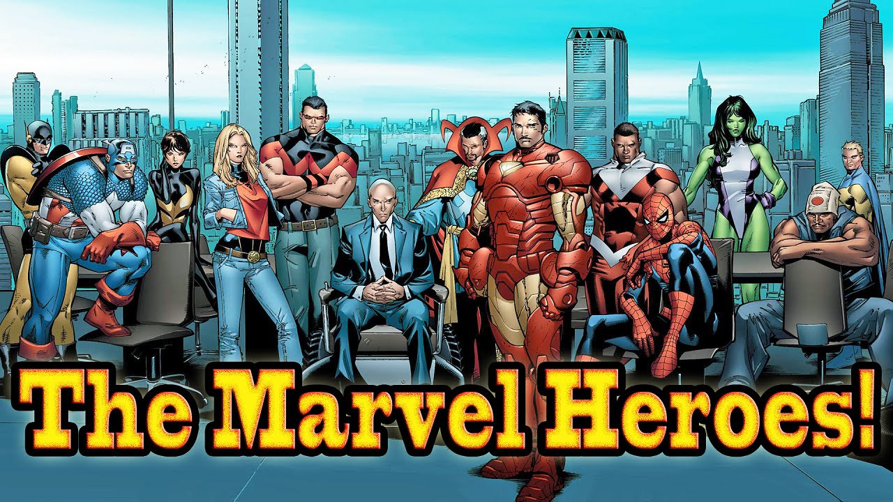 Marvel Super Hero Squad Online All Heroes and Heroups- 720p HD