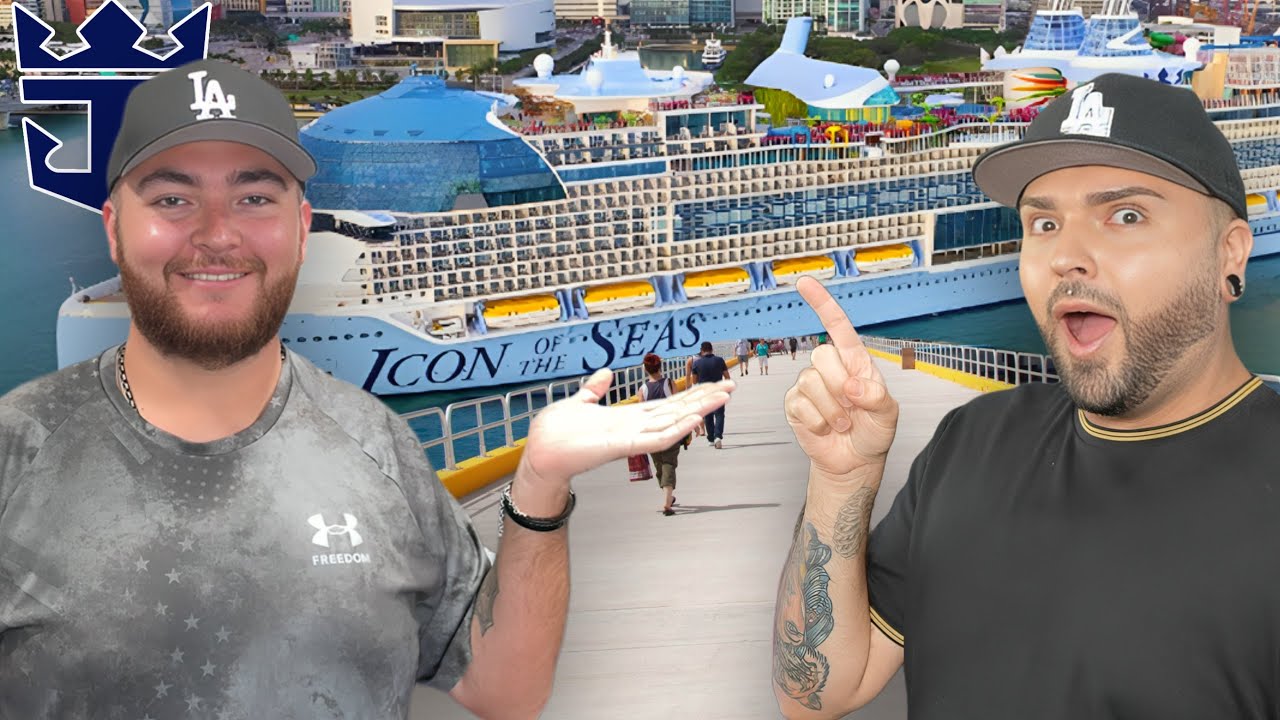 Boarding The World's LARGEST Cruise Ship: ICON OF THE SEAS!