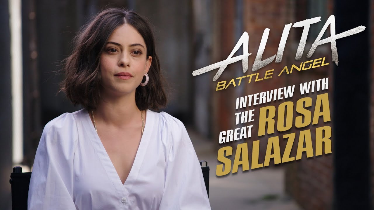 ROSA SALAZAR - Alita Battle Angel Interview