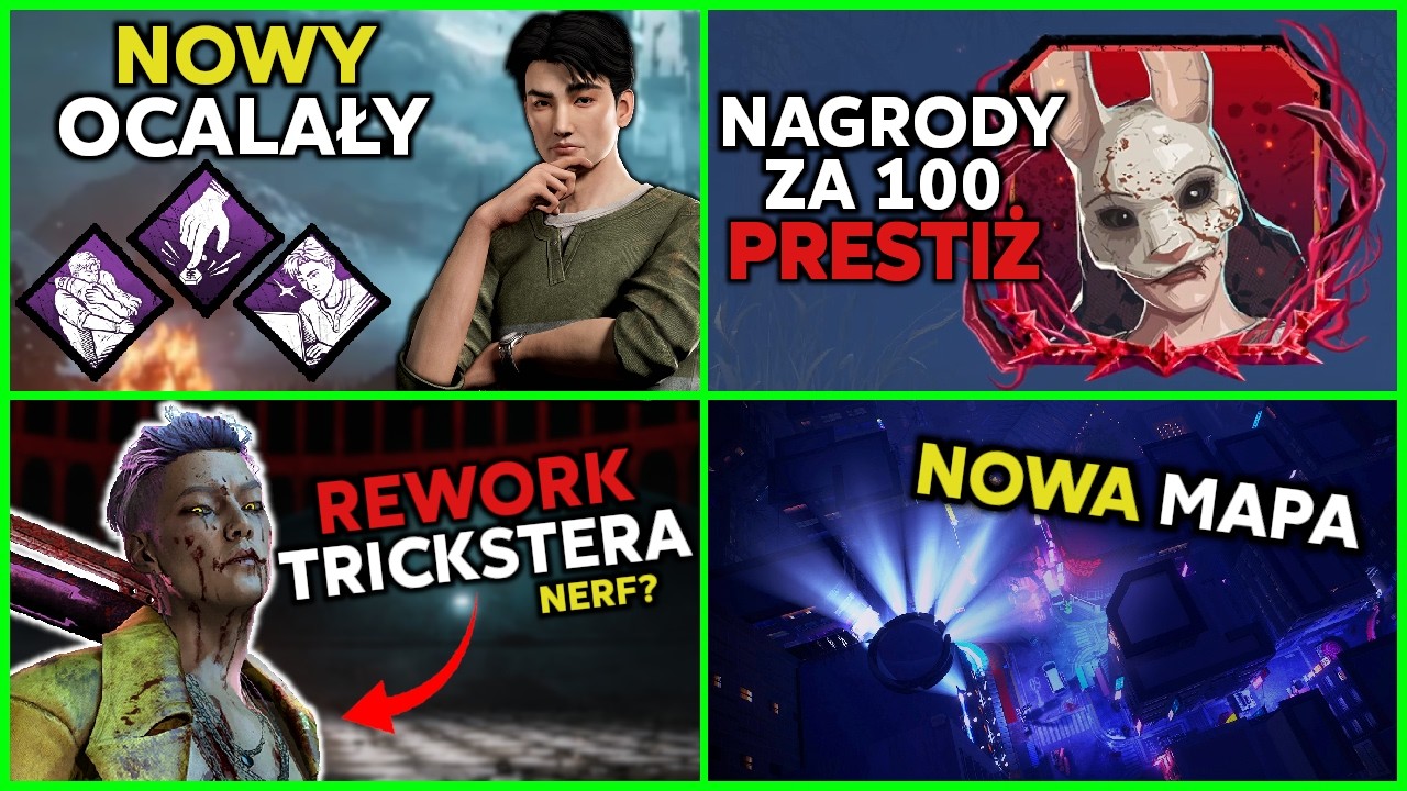 Nowa mapa, rework Trickstera i NOWY ocalały - Podsumowanie PTB Dead by Daylight!