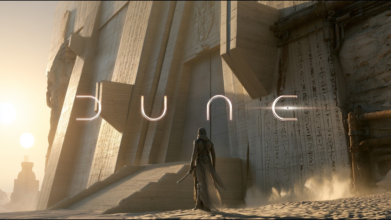 You Are Alone on Arrakis  | Dune Soundscape for Deep Sleep & Focus | 3 Hours | No Ads