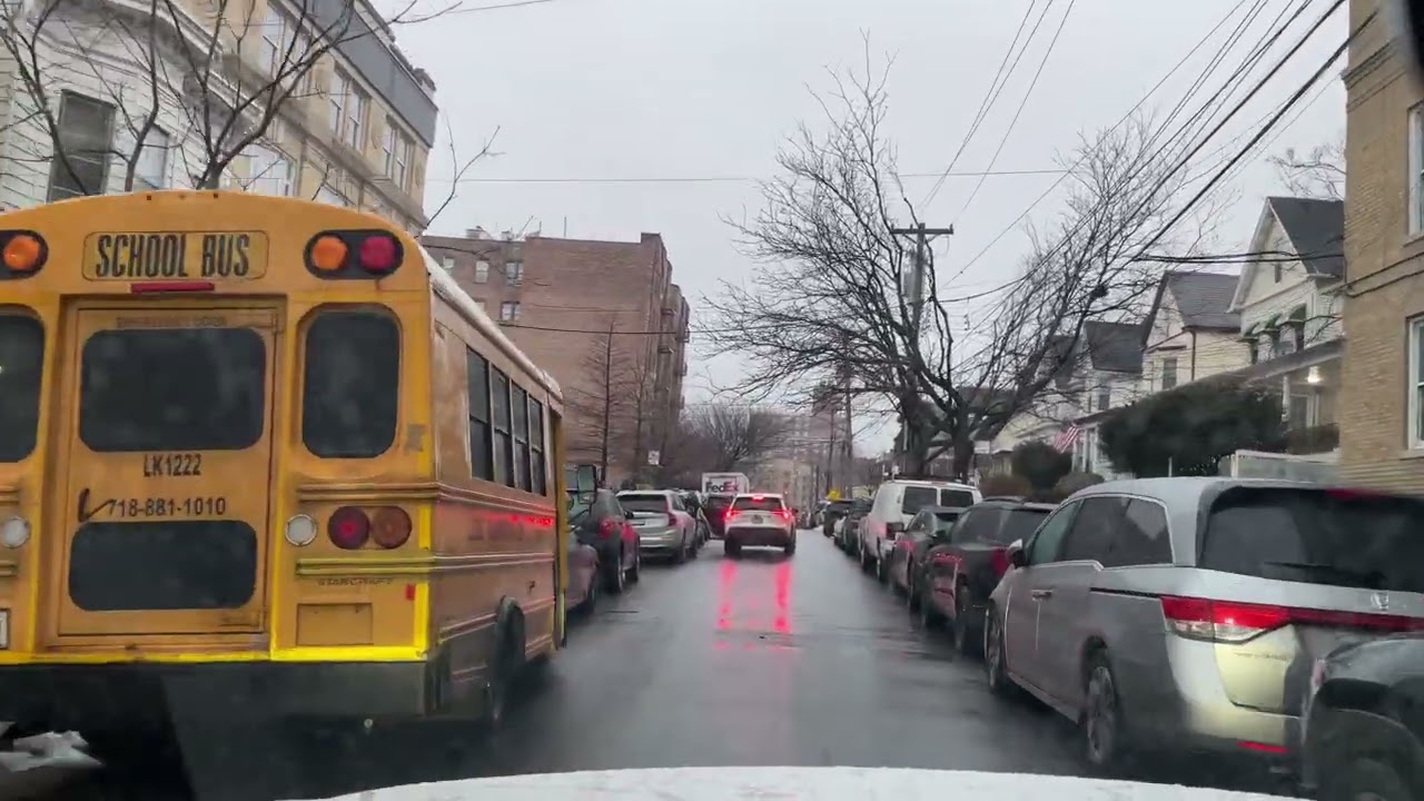 WWG 4K Drive☁️: NYC Bronx, Baychester / Olinville - White Plains Road late afternoon2026-02-20