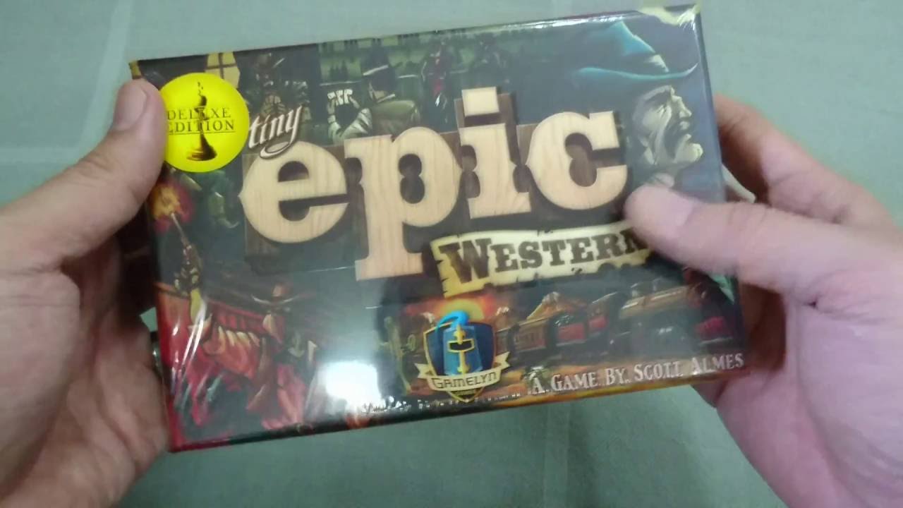 [Unbox] Tiny Epic Western (Deluxe Edition) - KickStarter .. by ทีมโดดเดี่ยว