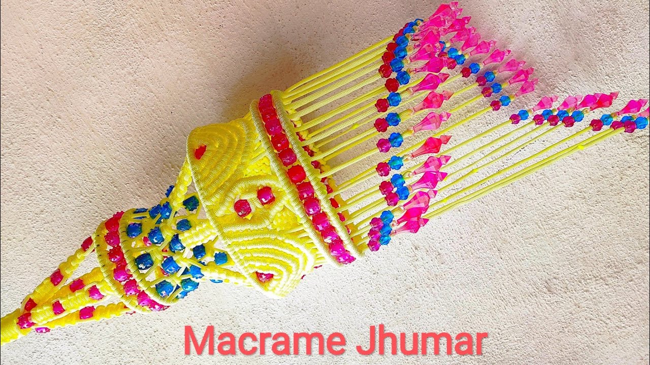 Macrame New Beautiful Design Jhumar / Chandelier Tutorial