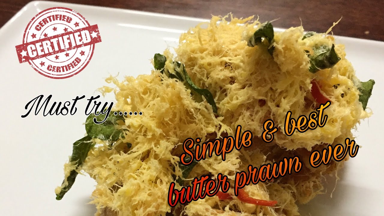Resepi Butter Prawn Chinese Style