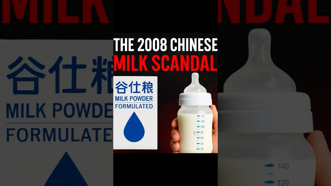 China&rsquo;s Tainted Milk Scandal: How over 300,000 Babies Got Sick #history #health #usa #facts #shorts