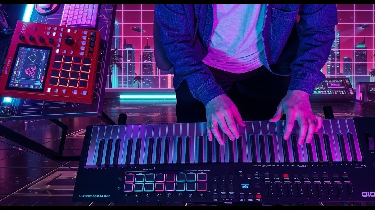 Night Chase synthwave (mpc one plus)
