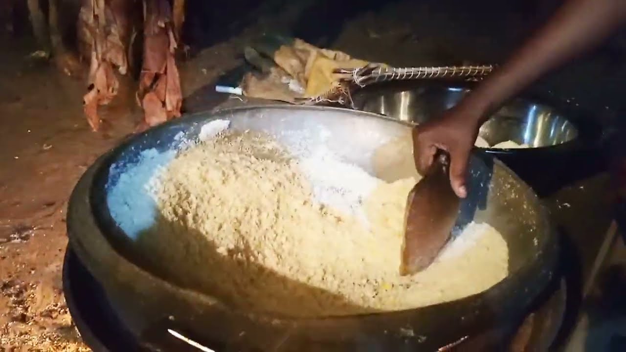 HOW TO FRY CRISPY GARRI 
