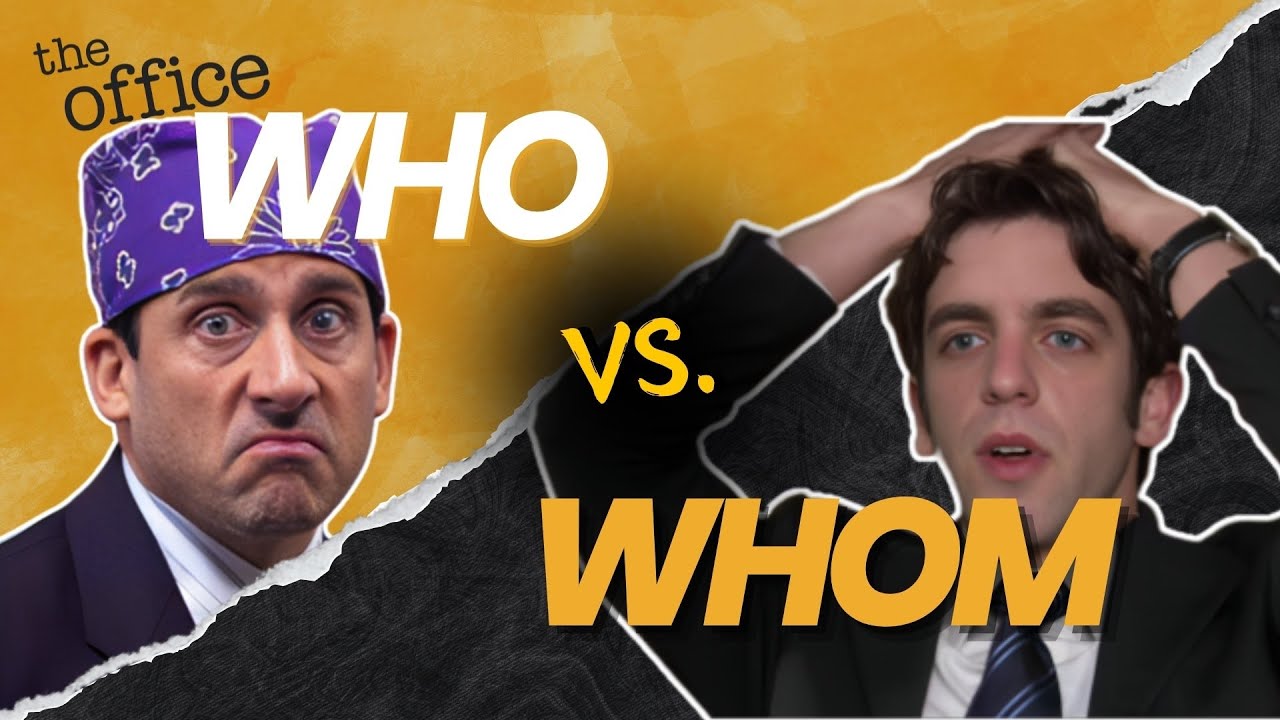 WHO vs WHOM with 'The Office' | 3 Easy Tricks!