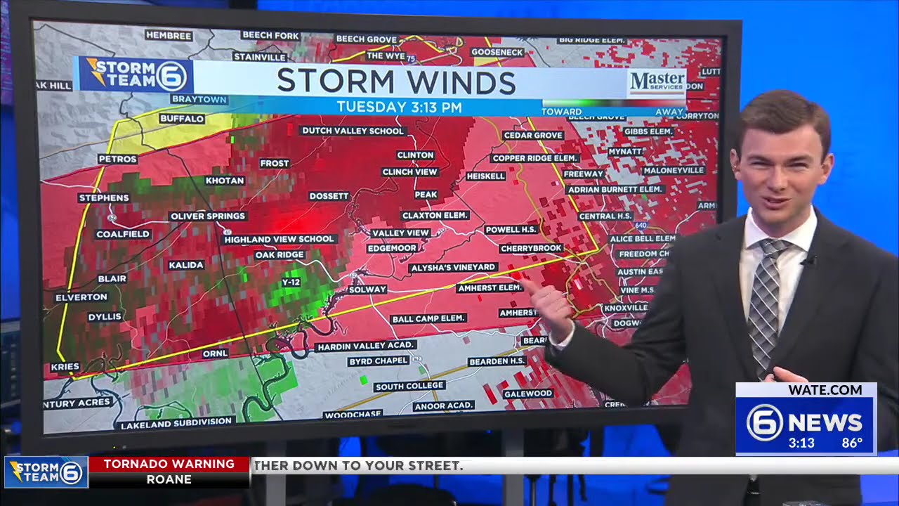 Storm Team 6 tracking severe weather in East TN