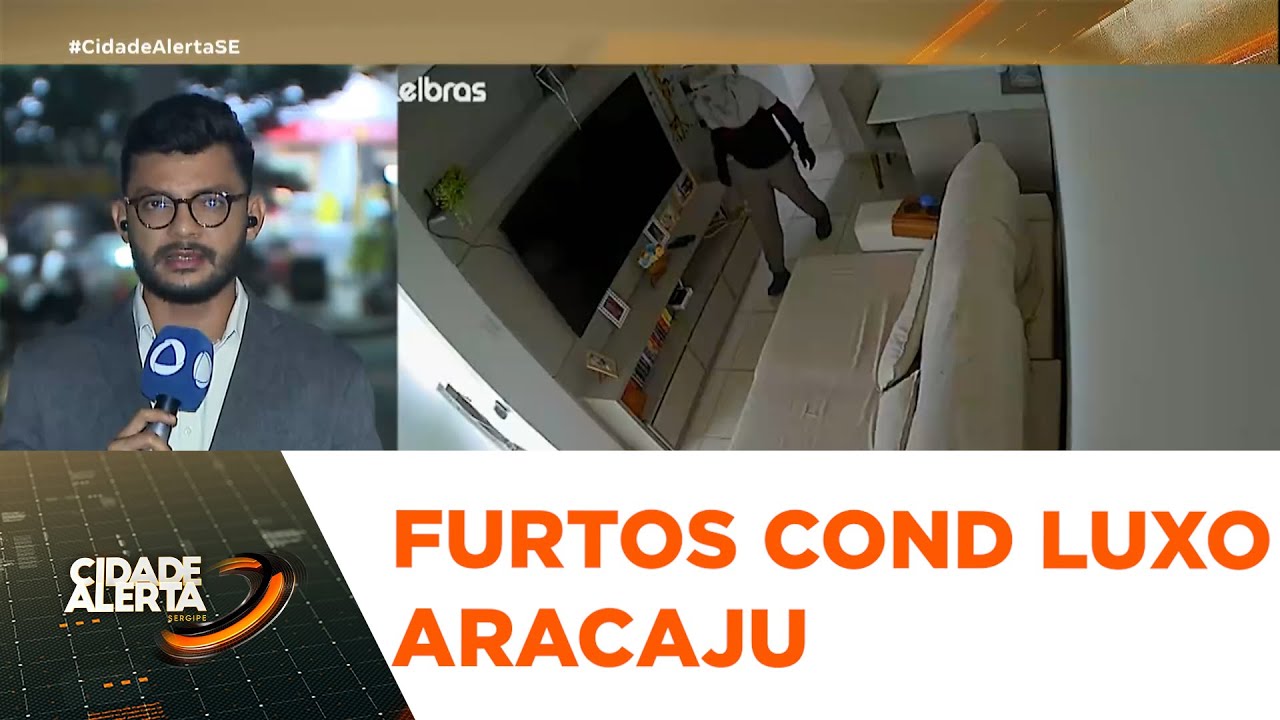 Conhecido na Bahia e Sergipe é preso em Aracaju: imagens mostram homem revirando casas de luxo - CA