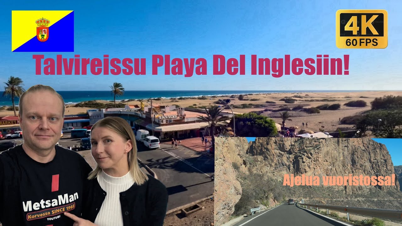 MATKAILU | Talvireissu Playa Del Inglesiin 2025 / 4K60 HDR