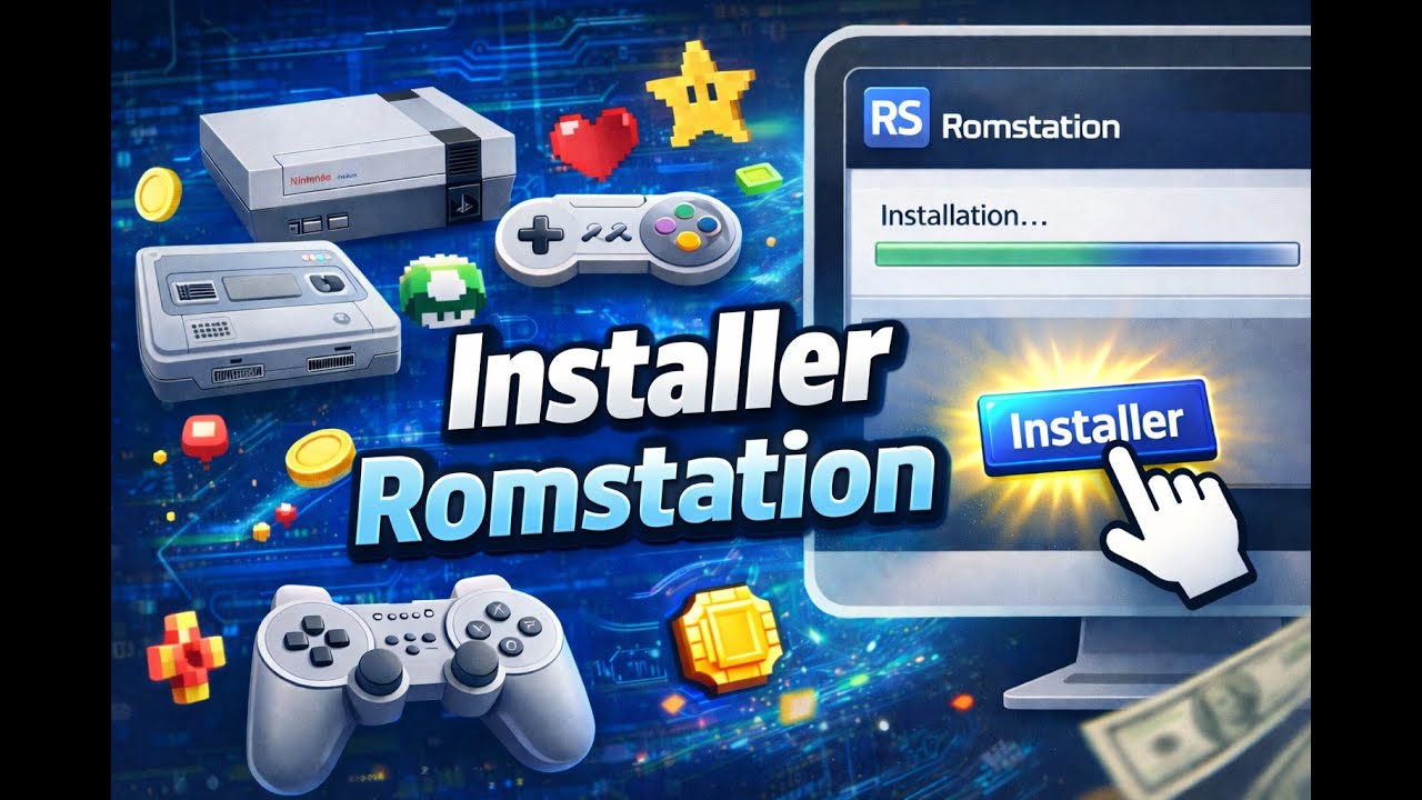 Installer Romstation sur PC Windows - Jeux Rétro Gratuits
