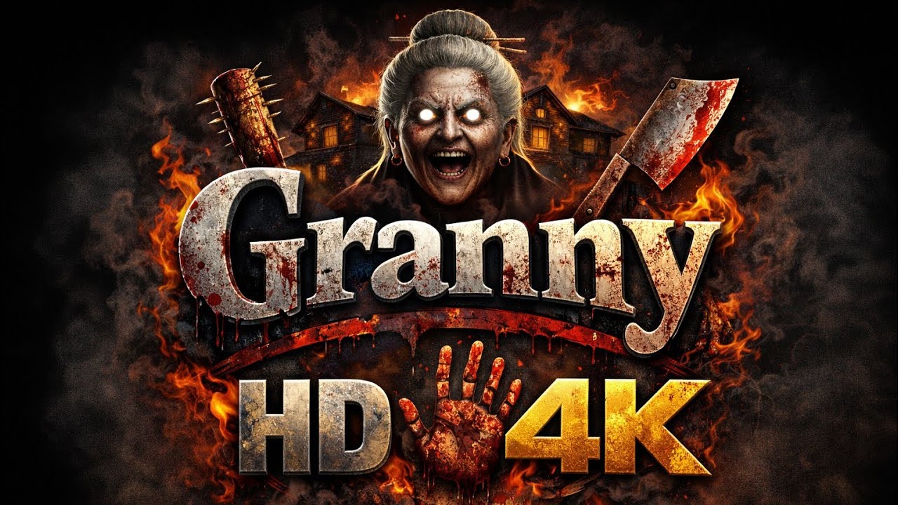 🎮Granny game play danger video #gaming💪🏻