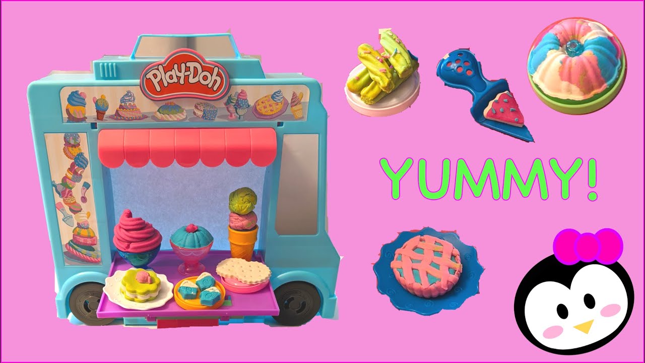 Play-Doh Desserts - Ice Cream, Pie, Cookies and More | Pretend Play | Toy Review