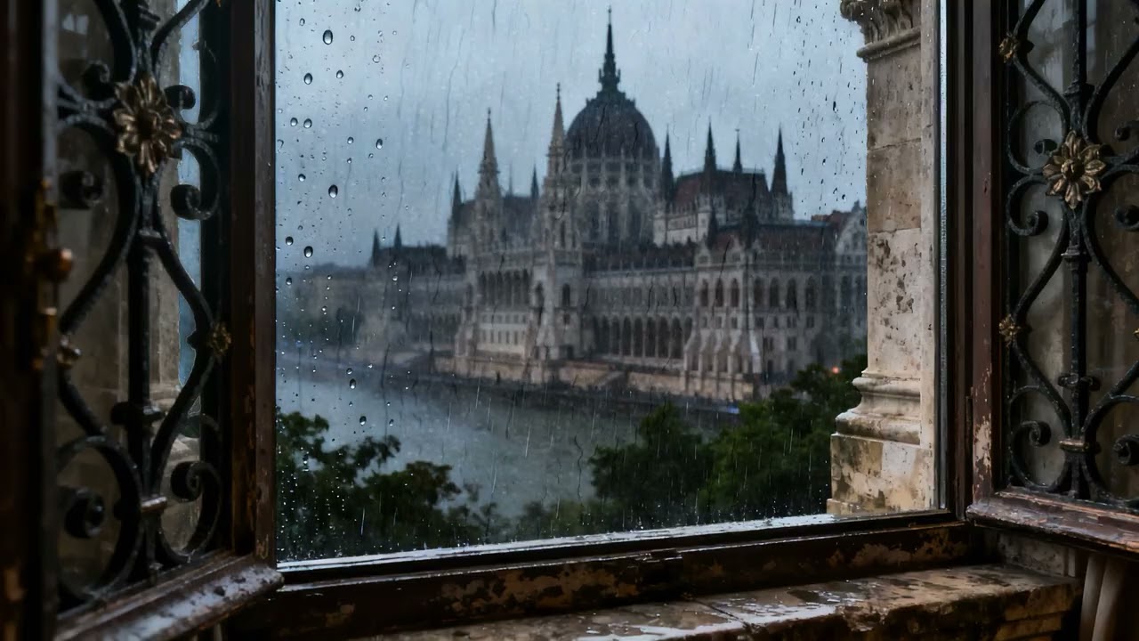Fall Asleep Faster with Cozy Window Rain 🌧️ Relaxing Thunder Rain Sounds for Sleeping & Insomnia