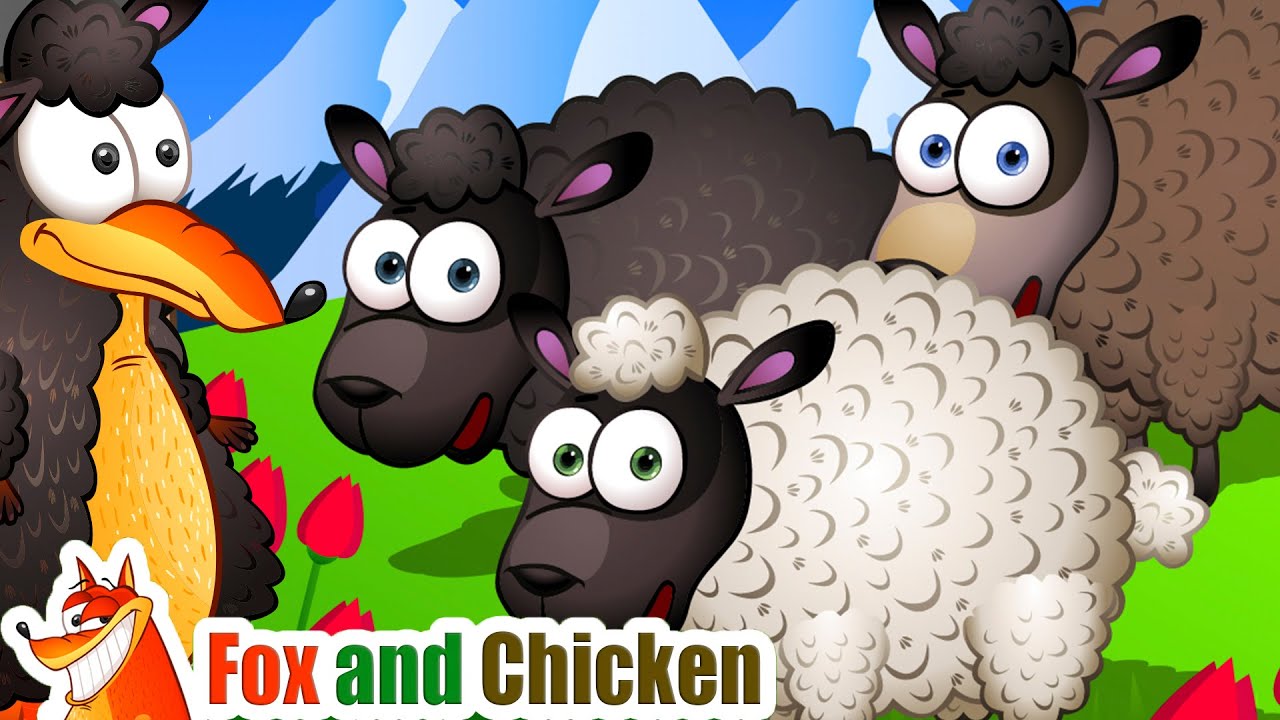 Baa Baa Black Sheep Song and More | Music Video | Fox and Chicken Nursery Rhymes & Kids Songs