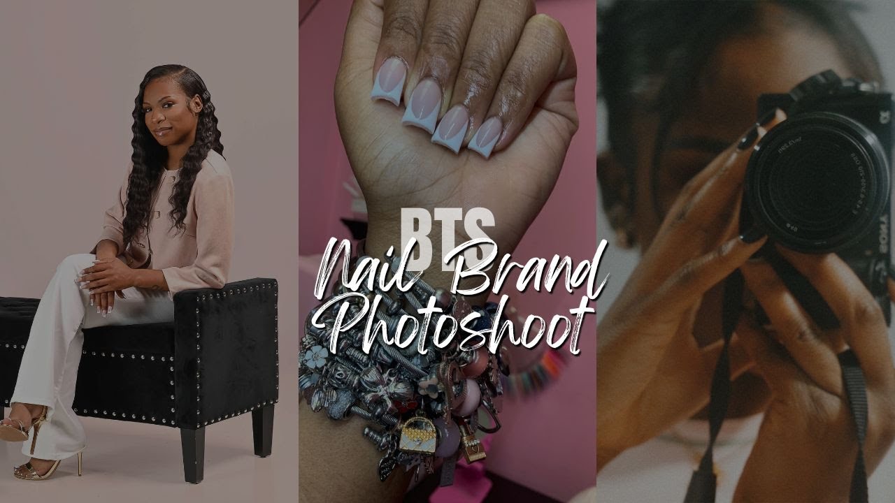 Come With Me to My Nail Brand Photoshoot | BTS Vlog