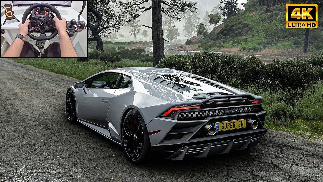 Lamborghini Huracán EVO 780HP - Forza Horizon 5 | Logitech G923 Steering Wheel