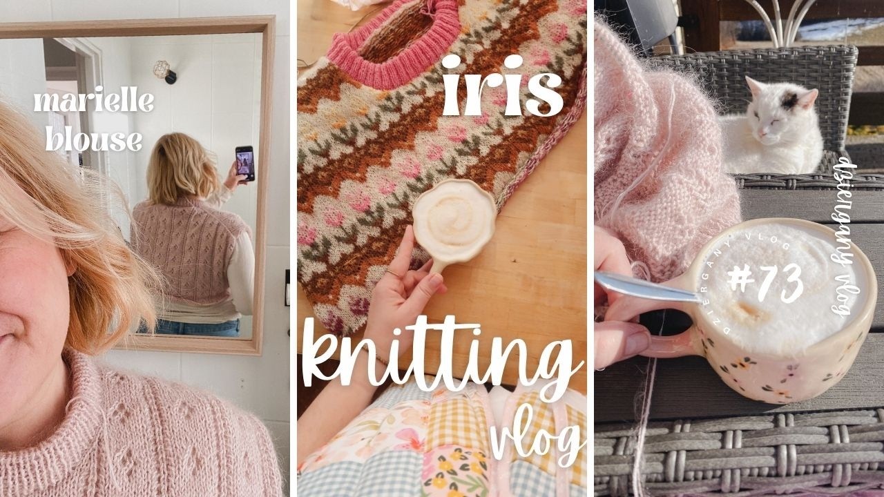 🧶 co urosło na drutach? + warto zobaczyć marcowe odcinki |  knitting vlog #73