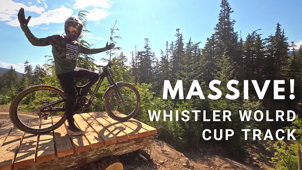 Whistler New World Cup Track is what DH tracks should be like