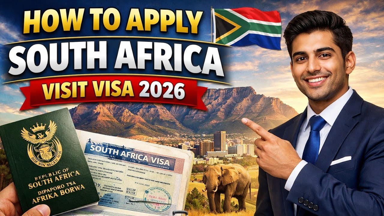 How to Apply online South Africa Visit Visa 2026 I South Africa Tourist Visa Guidelines 