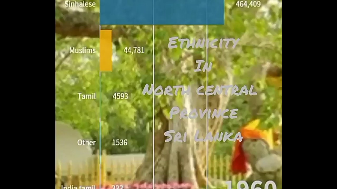 Ethnicity in North central province in Sri Lanka