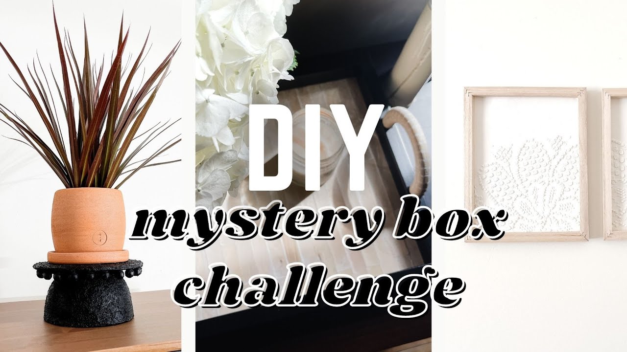 ✨ DIY Mystery Box Challenge ✨