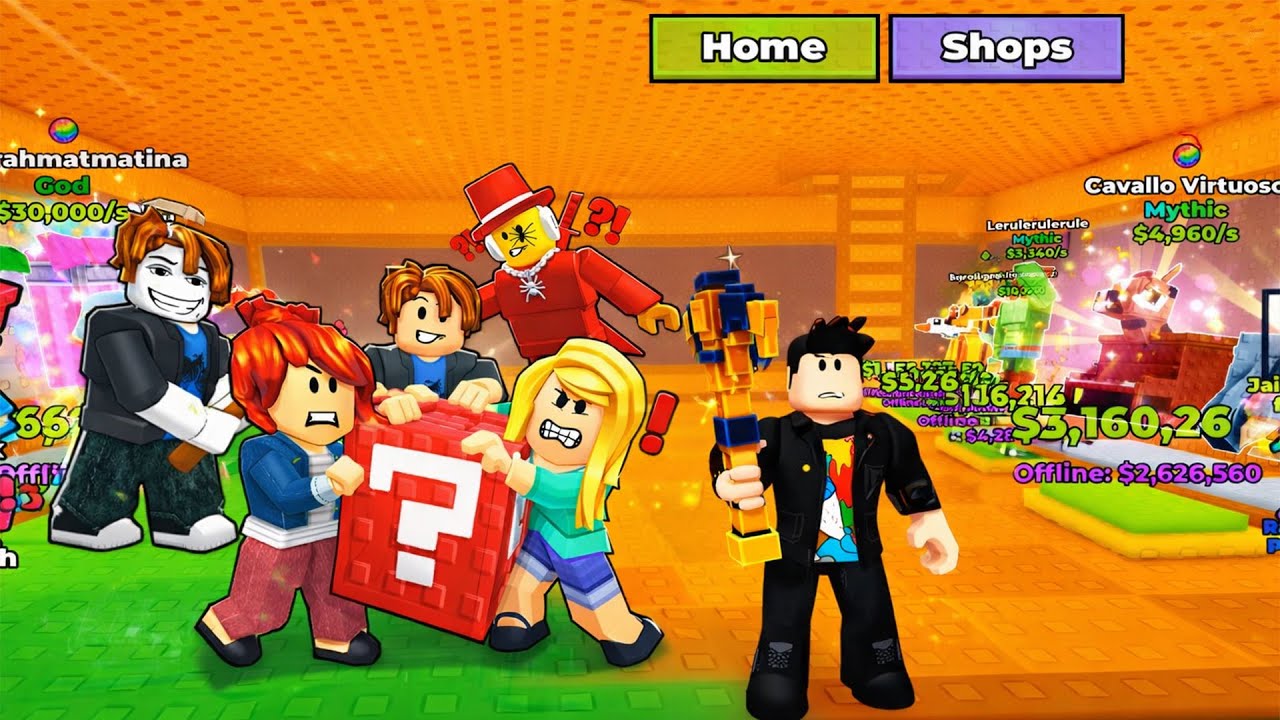 This Lucky Block Game Gets CRAZY… Sammy Is Hunting Me! 🔥👀 (Secret, God, Mythic and more)