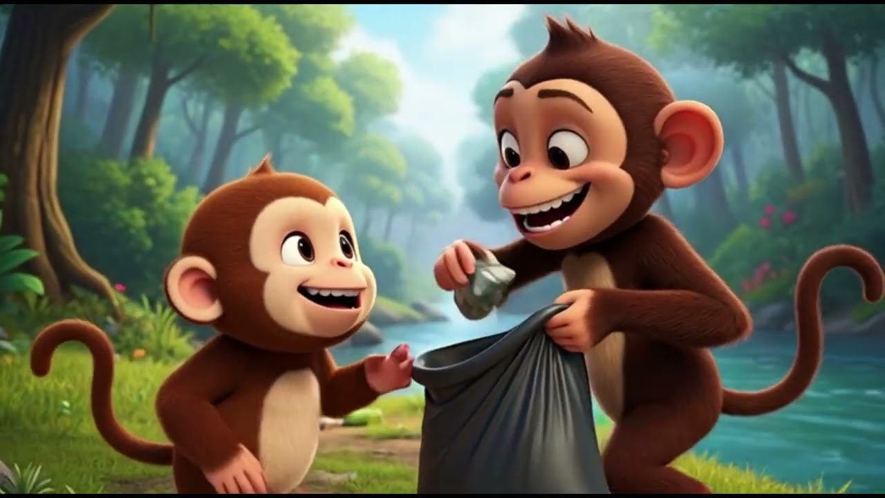 🐒🌿 Kito and Kipo discover an important lesson about protecting nature!