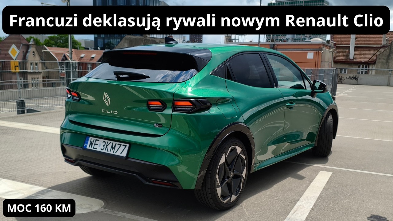 Renault Clio Techno full hybrid 160 KM test PL-czy to najlepszy miejski hatchback?
