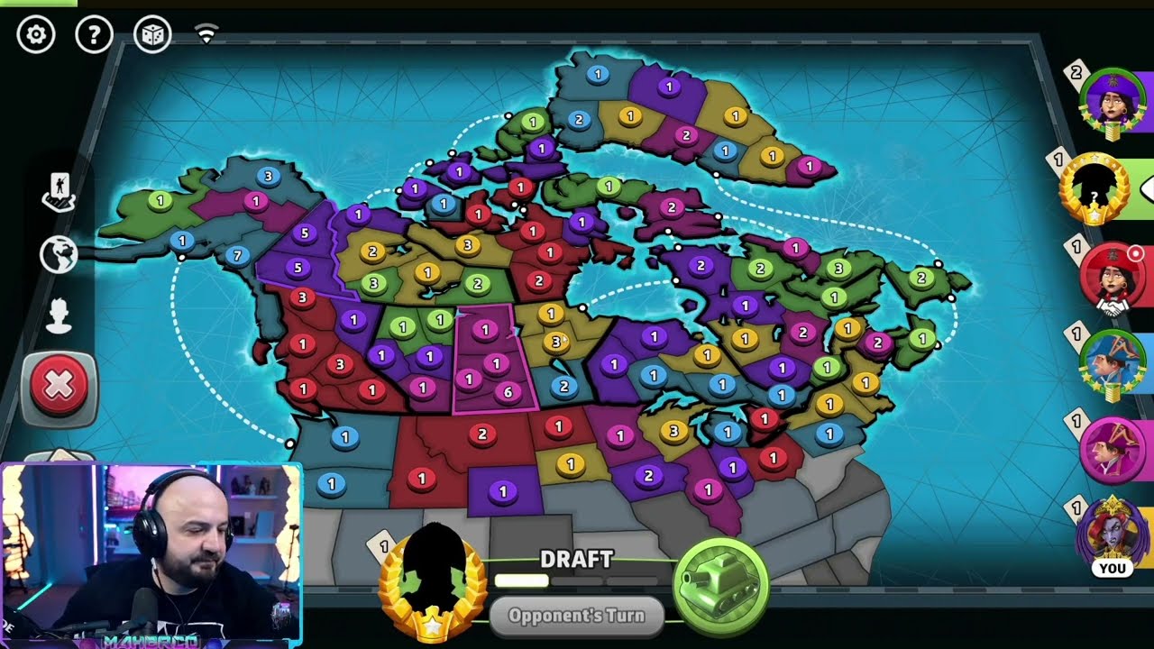 هيكساوي يغدر بماهركو بعد التحالف !! 😂 لعبة الخرايط RISK GLOBAL DOMINATION ! 😍