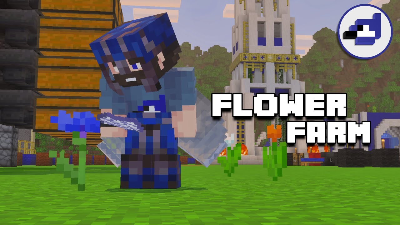 Designing a FLOWER FARM! | Minecraft Bedrock Guide 1.21!