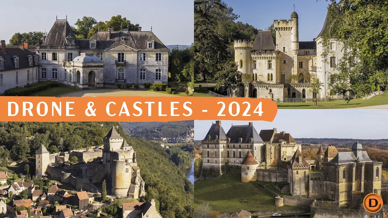 Drone & Castles - 2024 - Documentaire Aérien 4k - Aerial Footage 4k