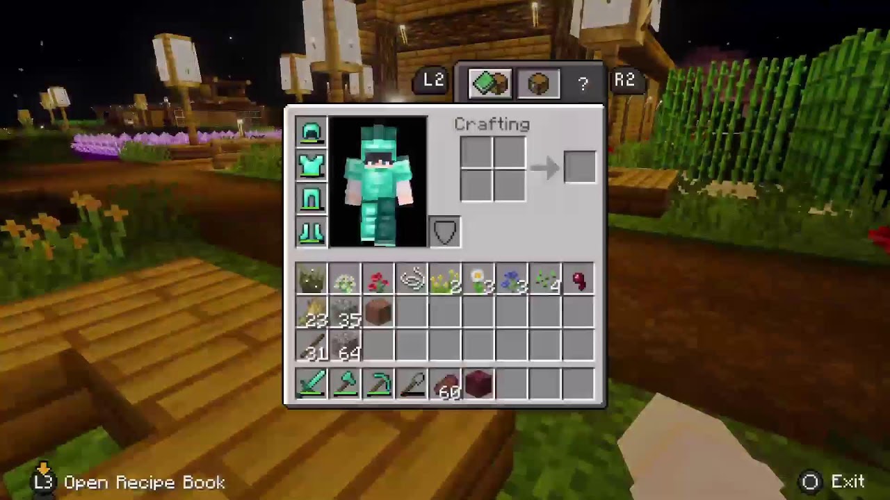 Playing Minecraft. With Friends.