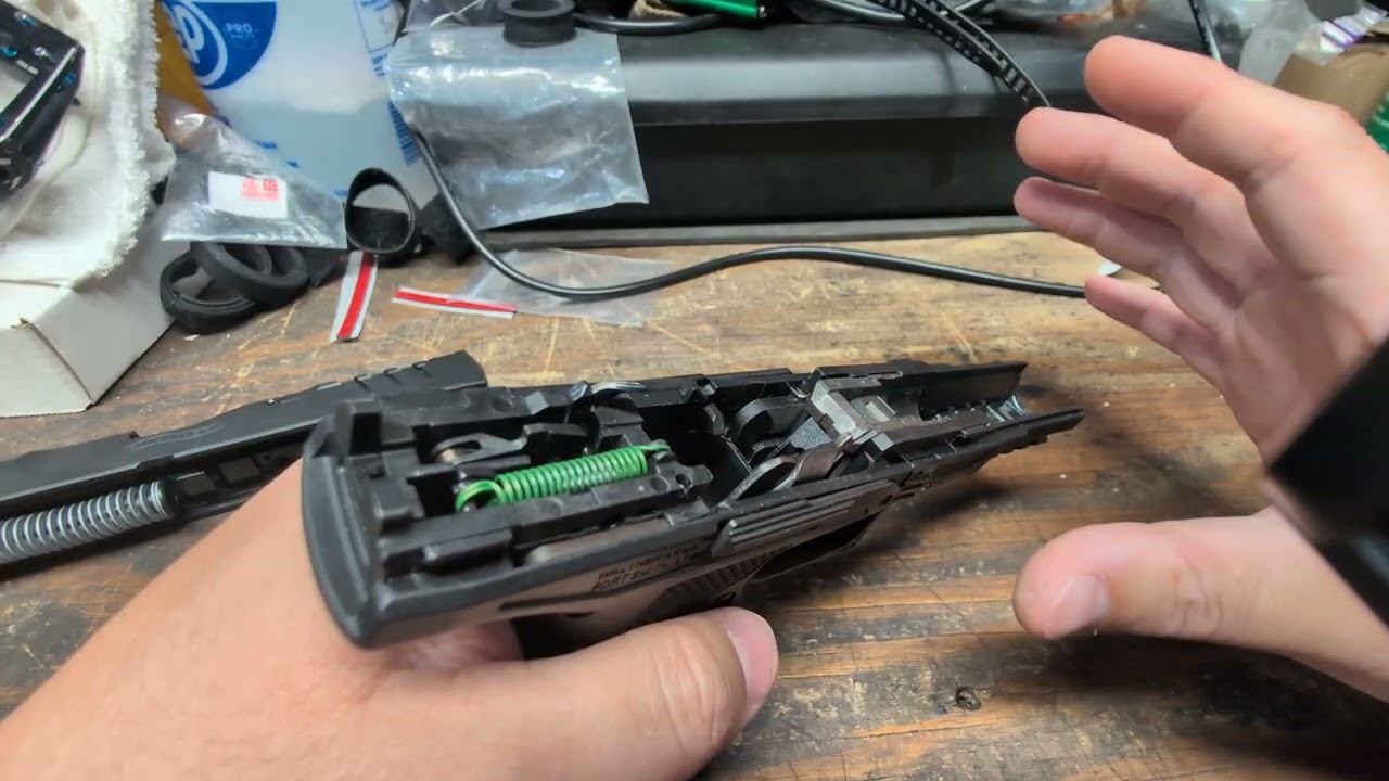 Walther PDP Full/Compact Magazine Disconnect Removal 