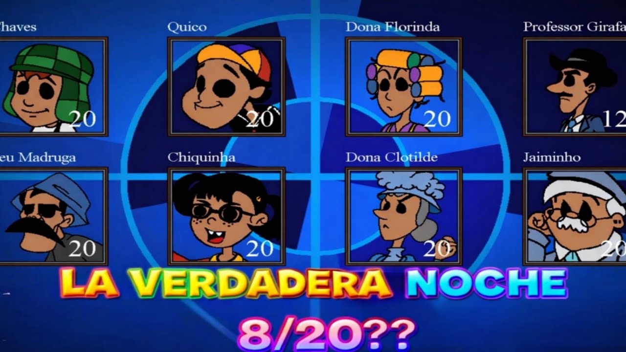 LA VERDADERA NOHCE 8/20 DE CHAVES NIGHTMARES #fnaf #fivenightsatfreddys #gameplay 