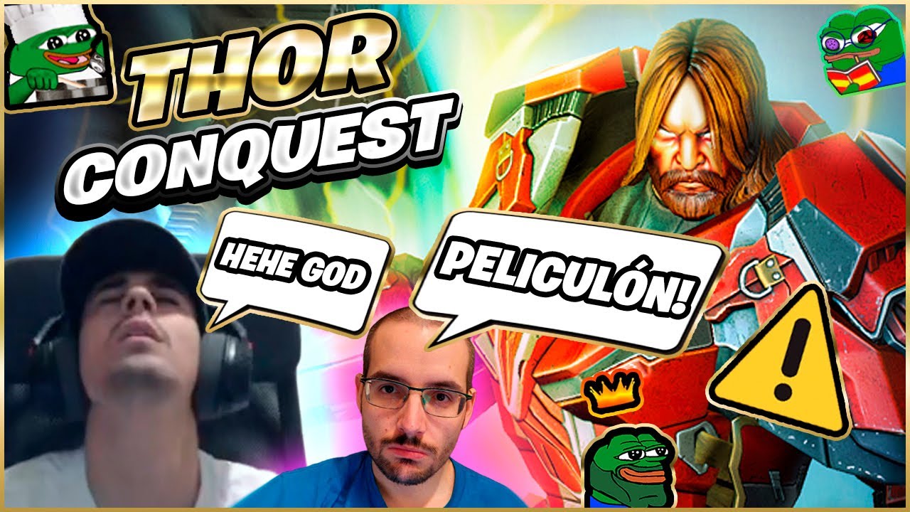 THOR, LA PELÍCULA!! | Julio | Smite Ranked Conquest DuoQ Warchi 😍
