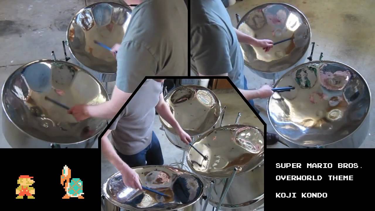 Super Mario Bros. Overworld Theme for Steel Drum Trio