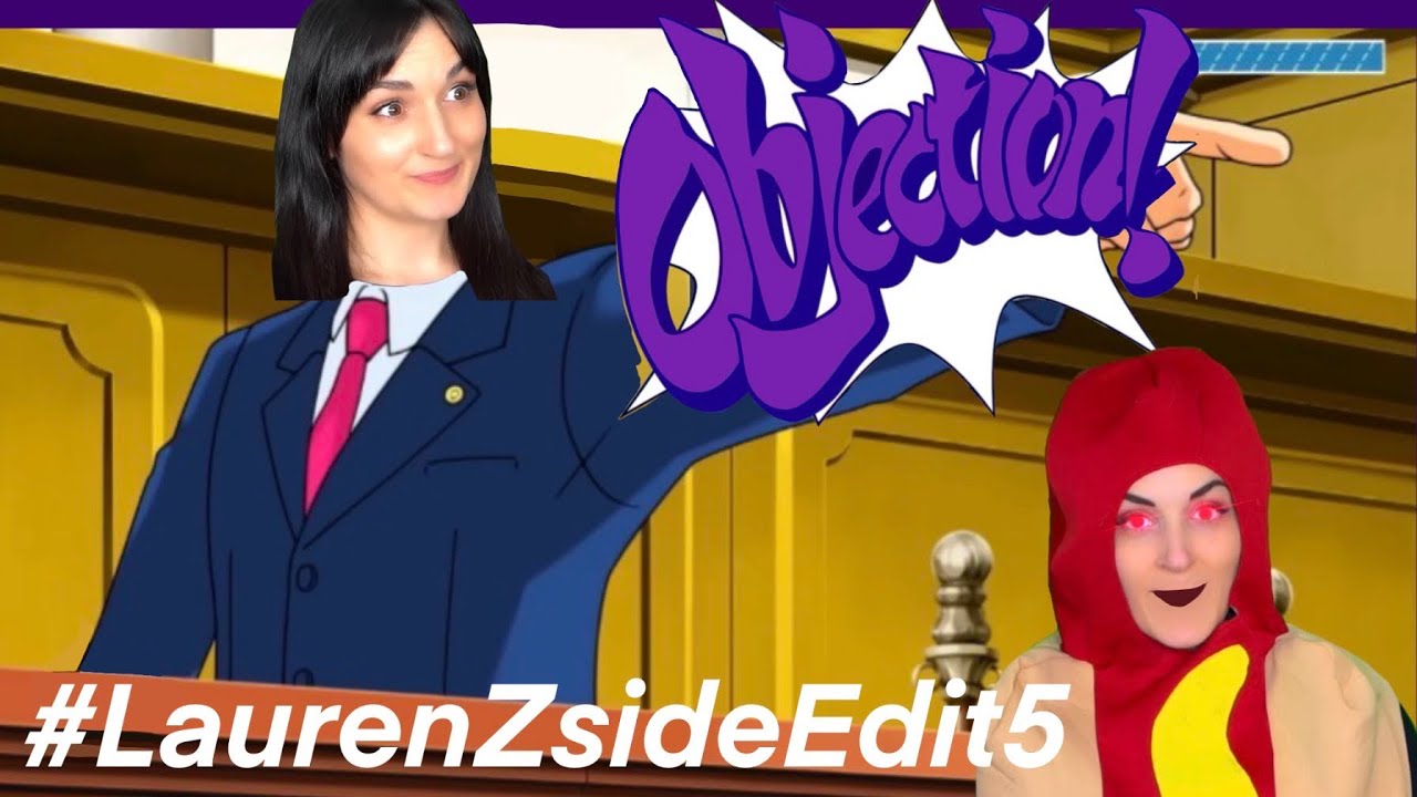 Ace Attorney But it’s LaurenZside #laurenzsideedit5 