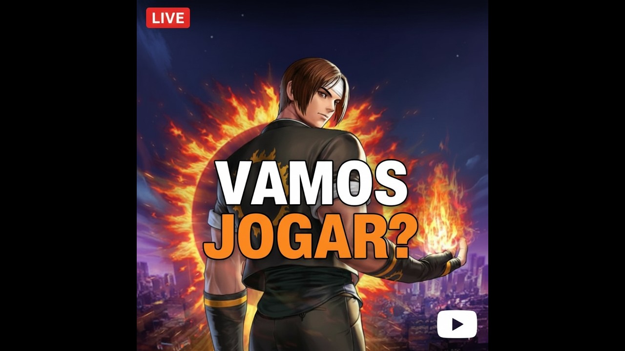LIVE NOSSA DE TODO DIA #heavymetal  #kof2002  #kof98 #retrogames #rumoa5k
