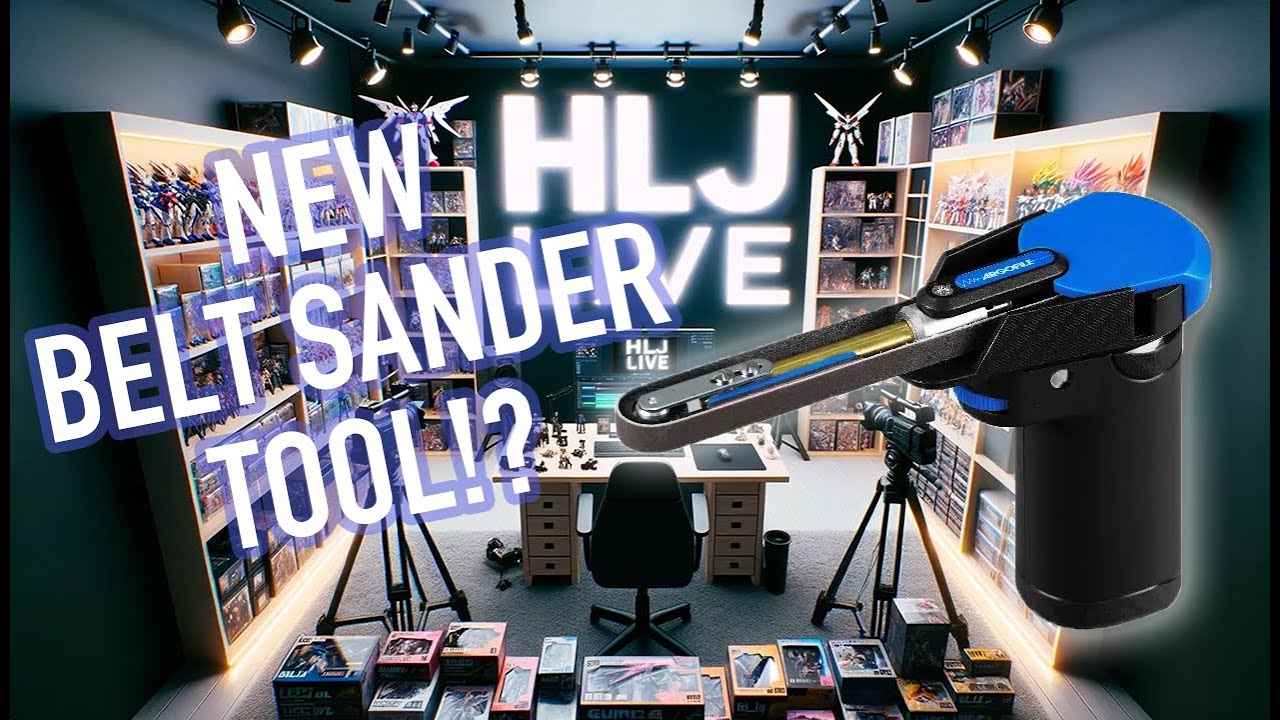 NEW Artima Belt Sander (& Building Front Mission) with Todd! - HLJ Live