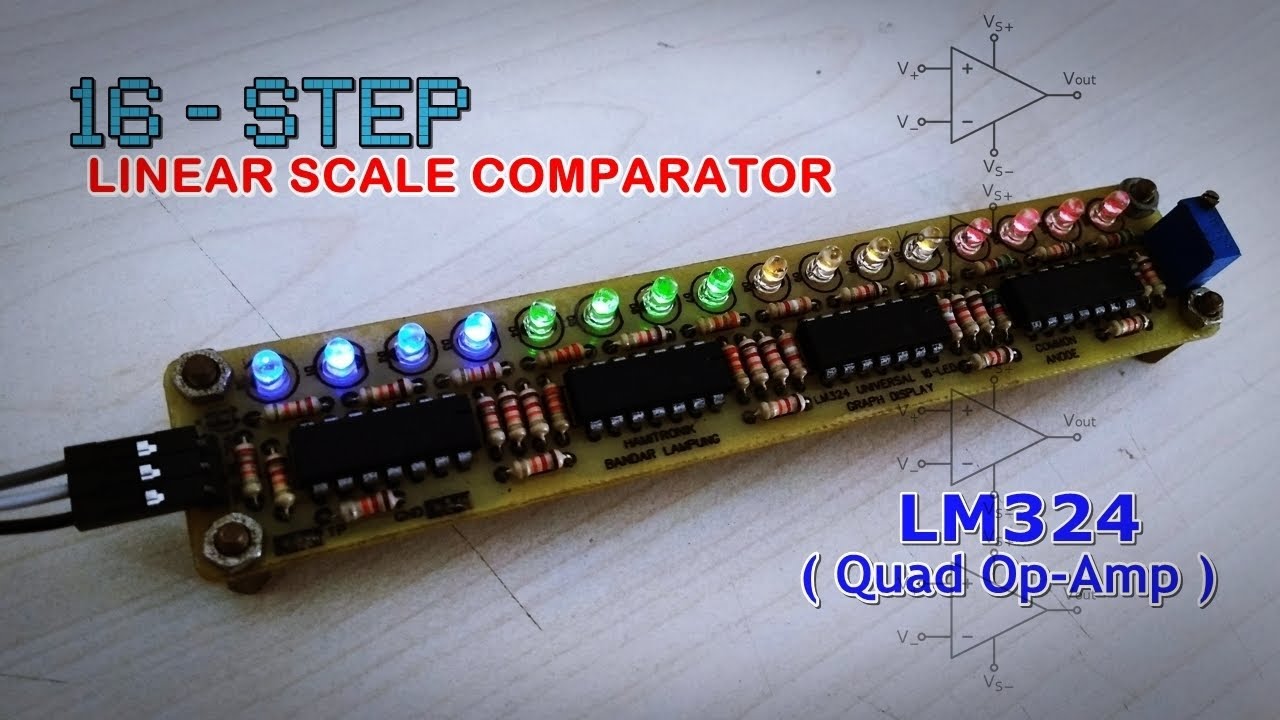 HAMITRONIK - 16 Step Linear Comparator LM324