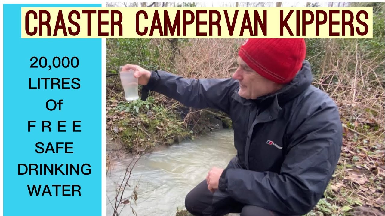 Safe fresh drinking water. From any water source 😲