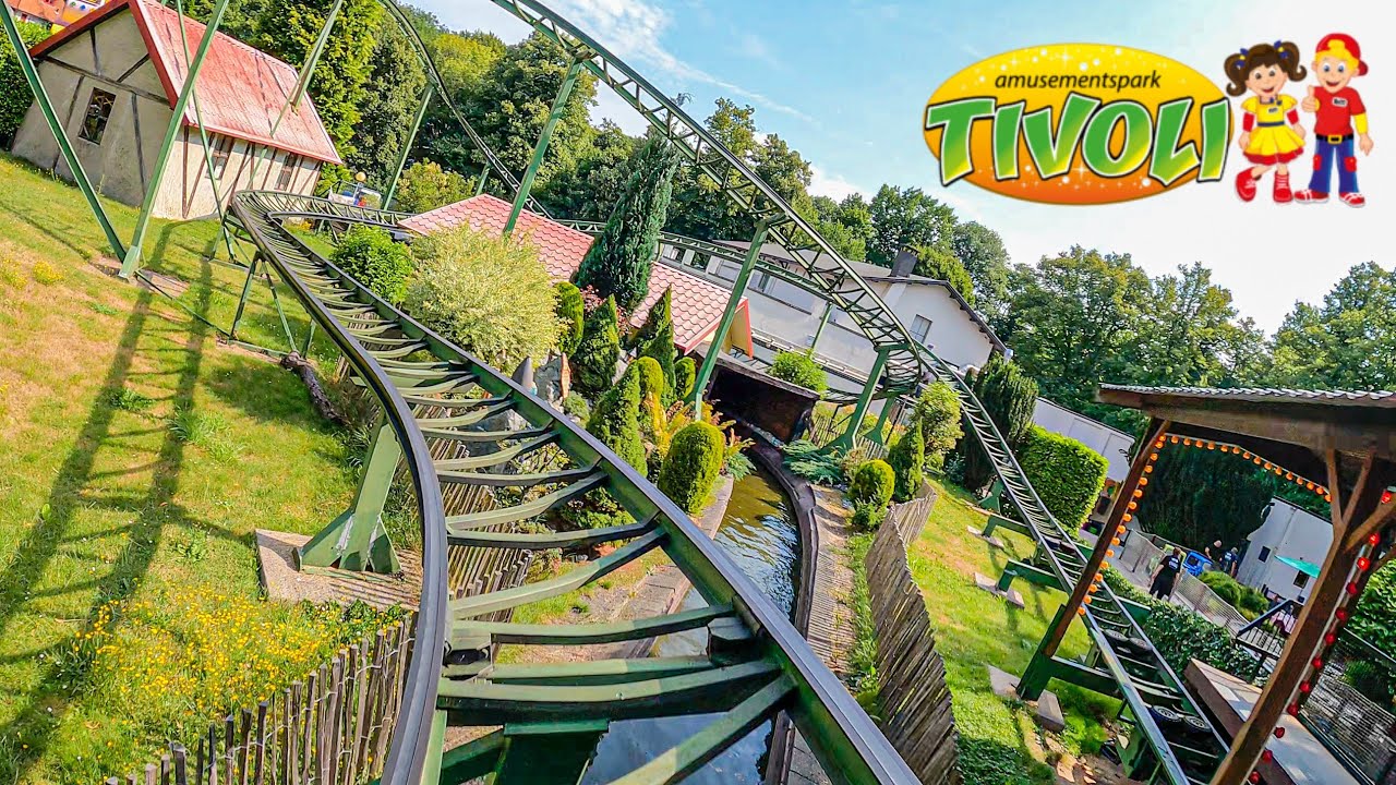 Achtbaan - Mounted 4K On-Ride POV | 🇳🇱 Amusementspark Tivoli